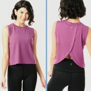 Zyia Light Purple Elegant Muscle Tank